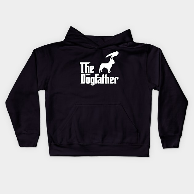 THE DOGFATHER  French bulldog Kids Hoodie by minhhai126